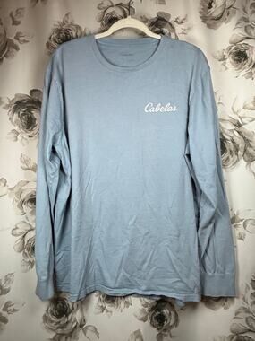 Blue Cabela's men's Size XXL long sleeve
